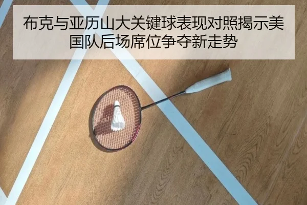 布克与亚历山大关键球表现对照揭示美国队后场席位争夺新走势